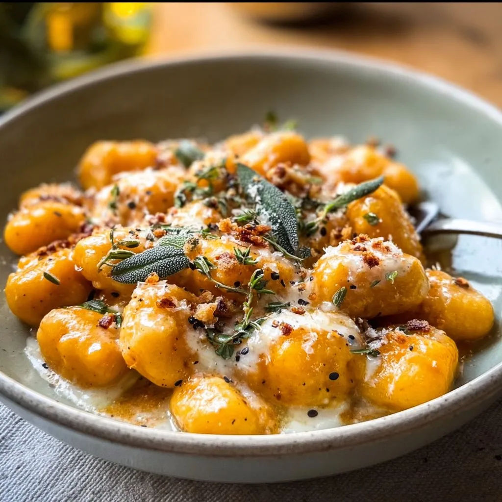 The BEST Butternut Squash Gnocchi