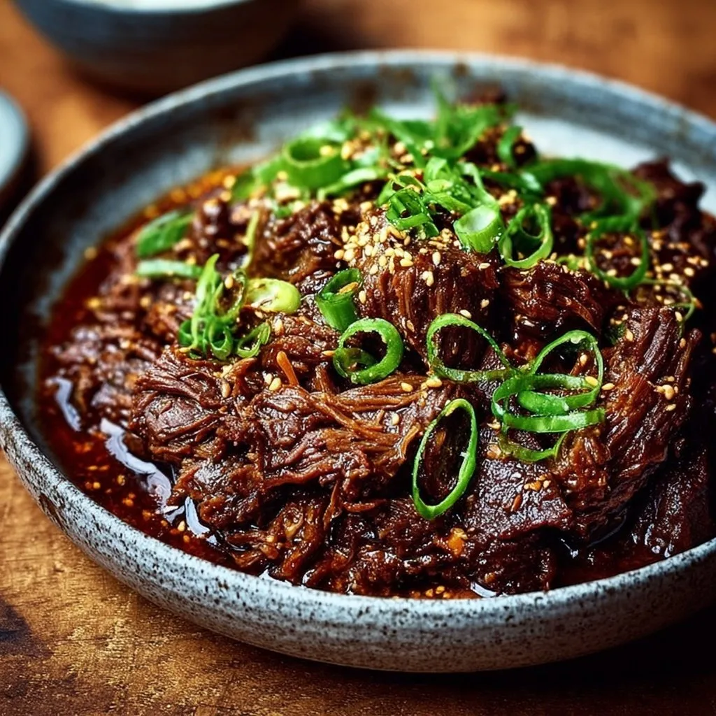 Slow Cooker Korean Beef