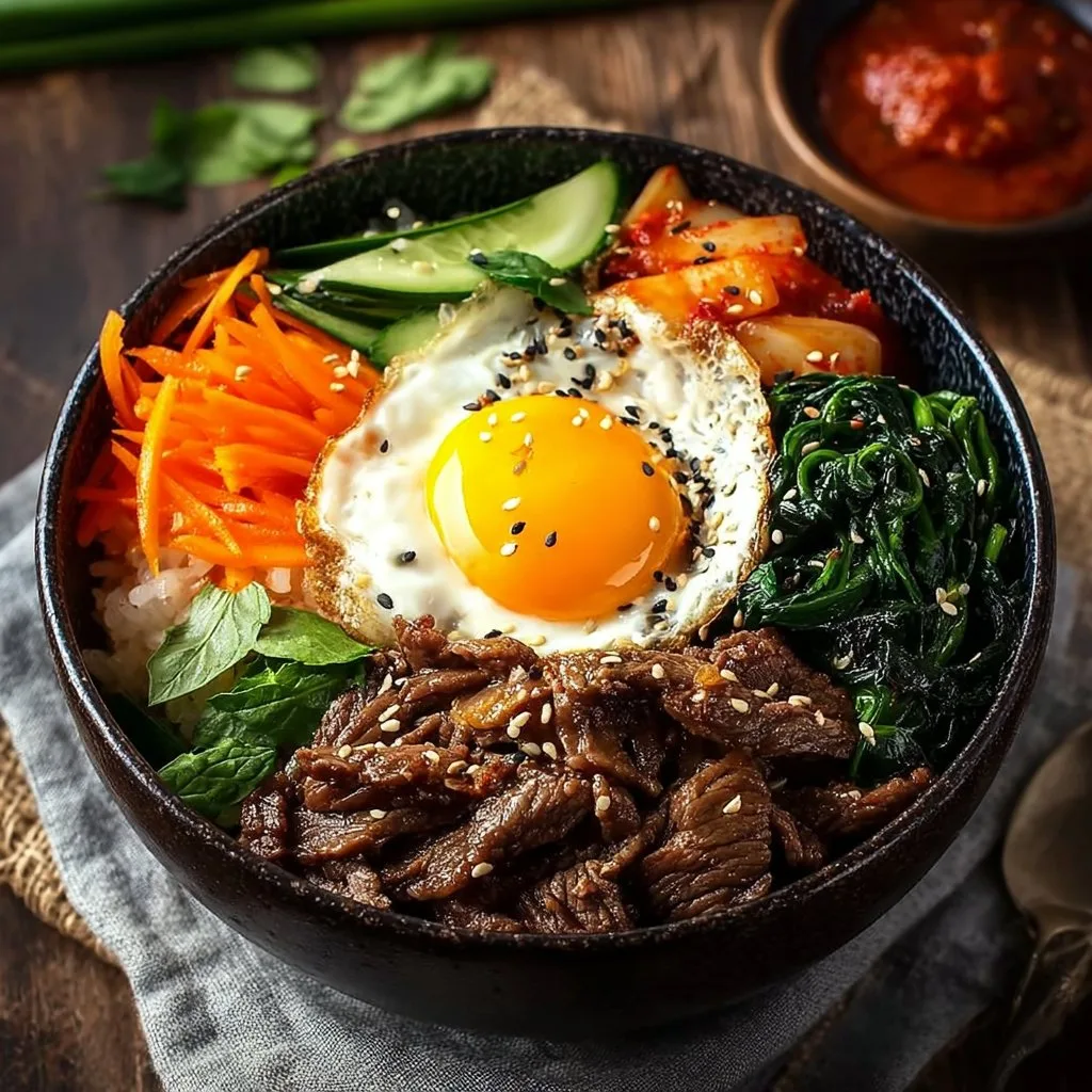 Korean Beef Bibimbap Bowl