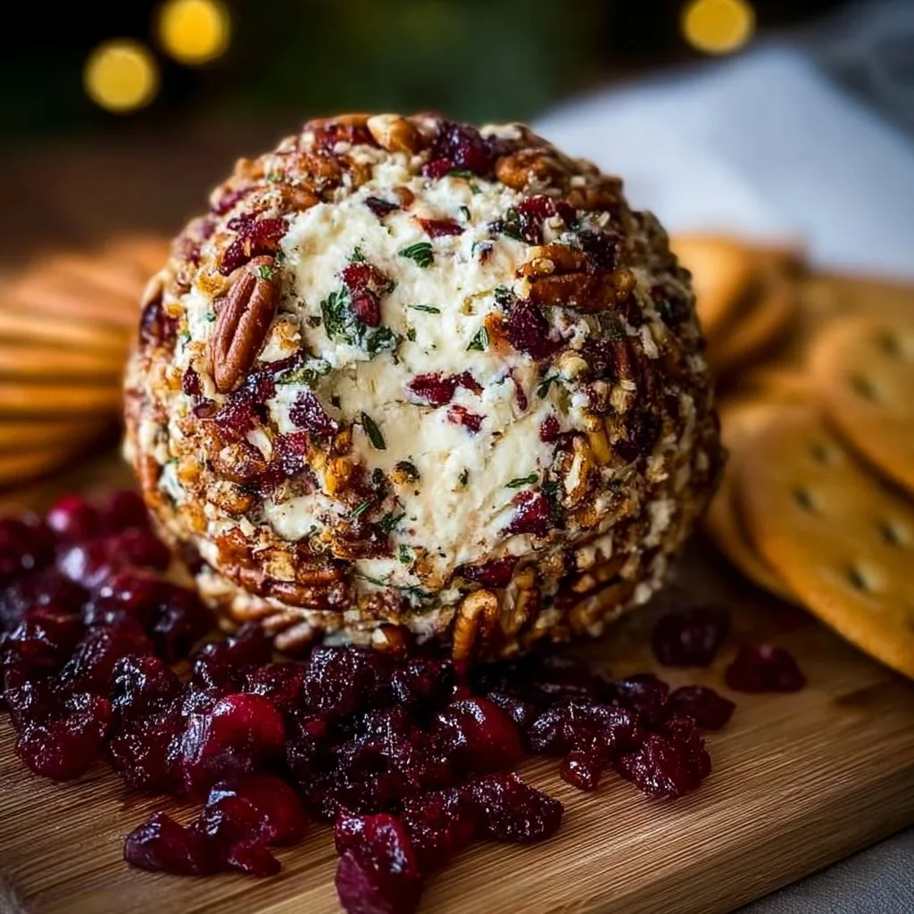 Cranberry Pecan Cheese Ball