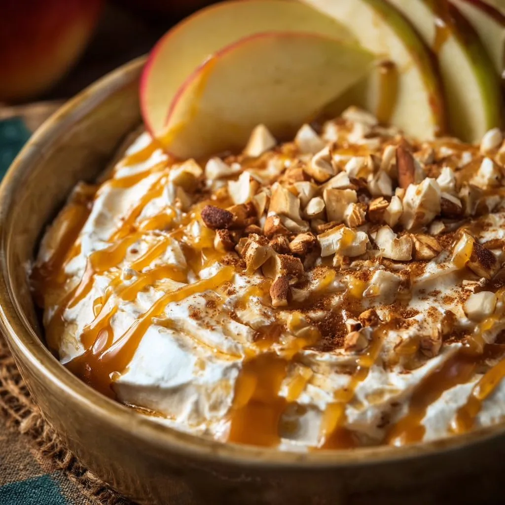 Cream Cheese Caramel Apple Dip
