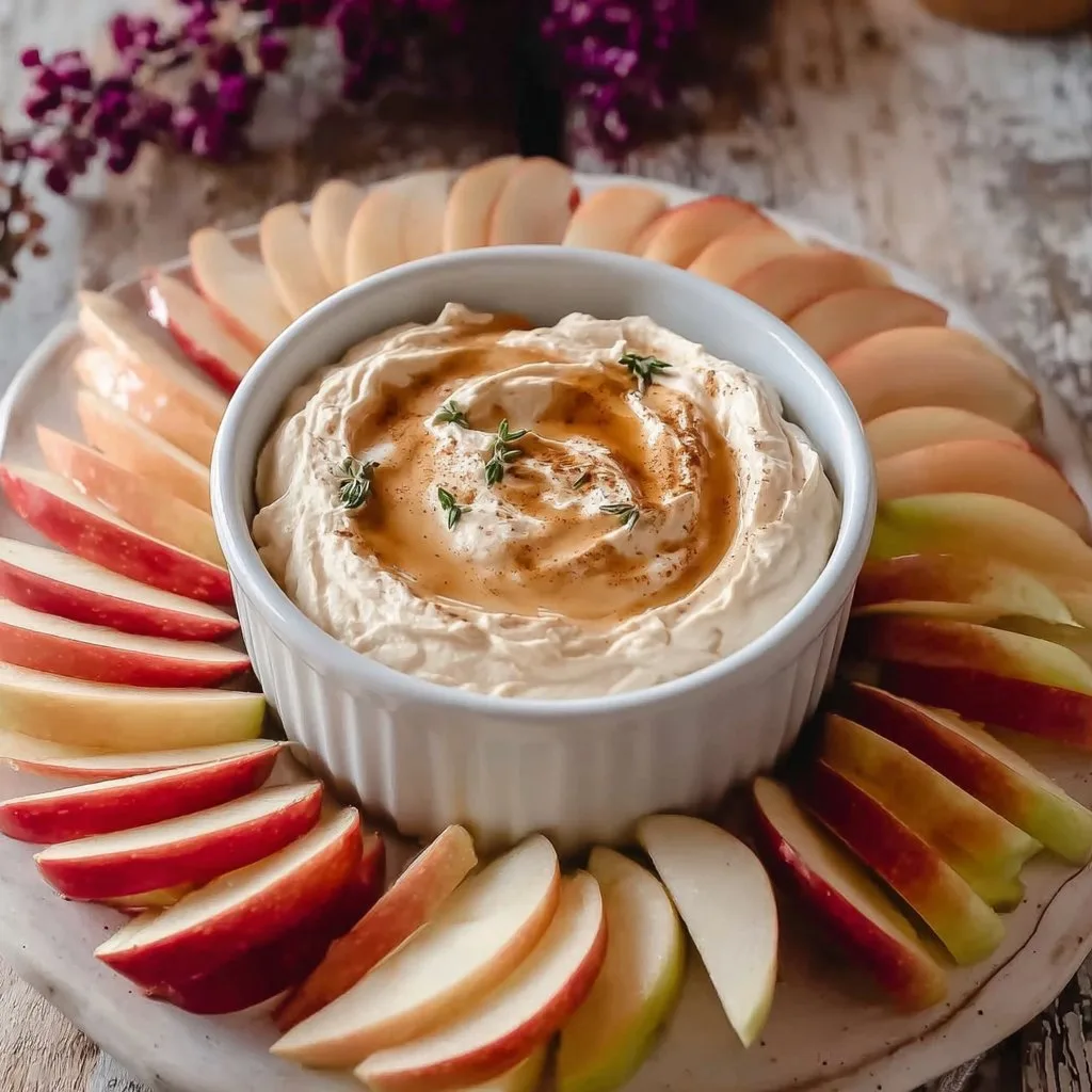 3-Ingredient Cream Cheese Apple Dip Recipe