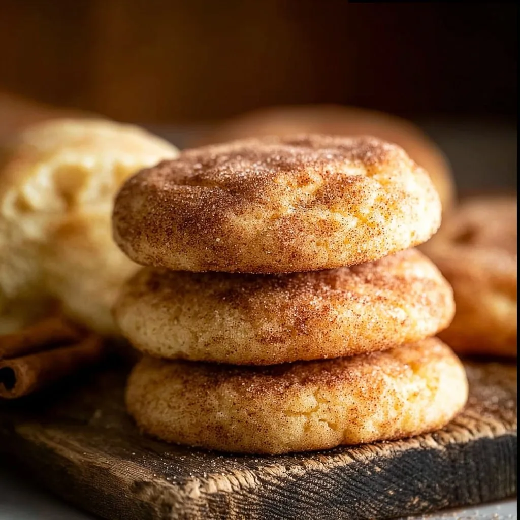 THE BEST Buttery Snickerdoodles