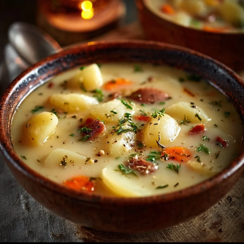 Traditional Polish Potato Soup