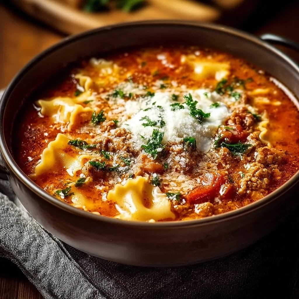 Crockpot Lasagna Soup 4 Crockpot Lasagna Soup