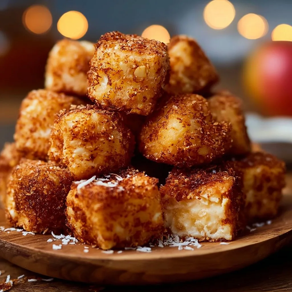 Cinnamon Apple Cottage Cheese Bites 3 Cinnamon Apple Cottage Cheese Bites