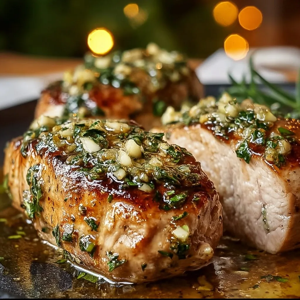 Savory Garlic Butter Turkey Tenderloin