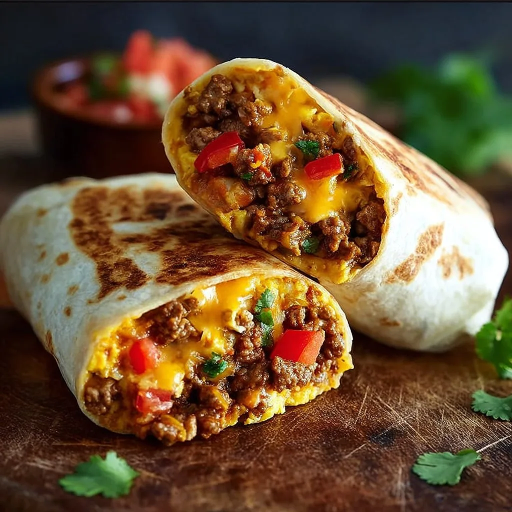 Irresistibly Easy Breakfast Burrito Freezer Meal for Busy Mornings
