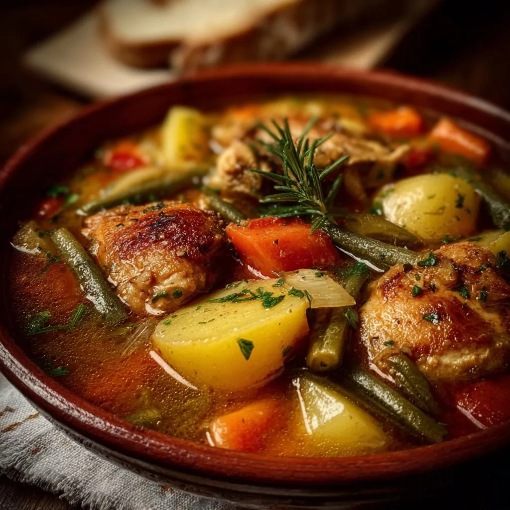 Hearty Chicken and Vegetable Stew