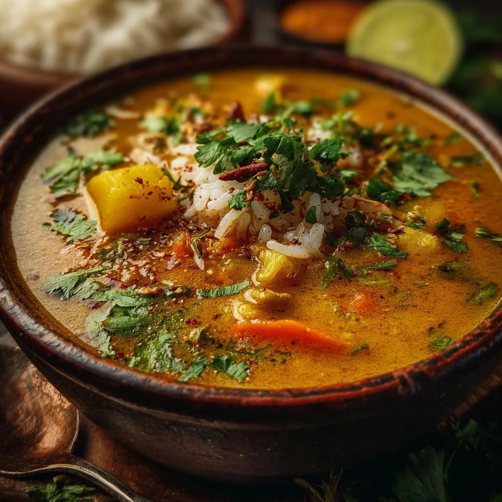 Spicy Indian Mulligatawny Soup