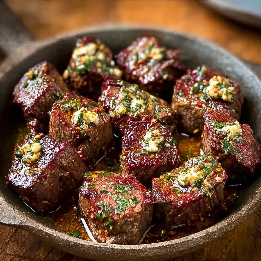 Cowboy Butter Steak Bites 4 Cowboy Butter Steak Bites