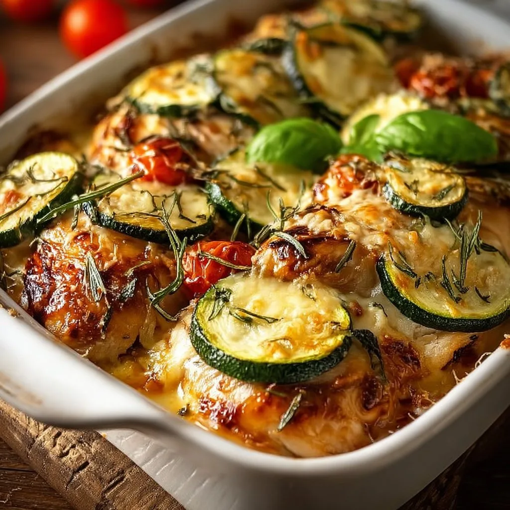 Chicken Zucchini Bake