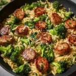 chicken sausage broccoli and orzo skillet 2025 11 06 111127 150x150 1