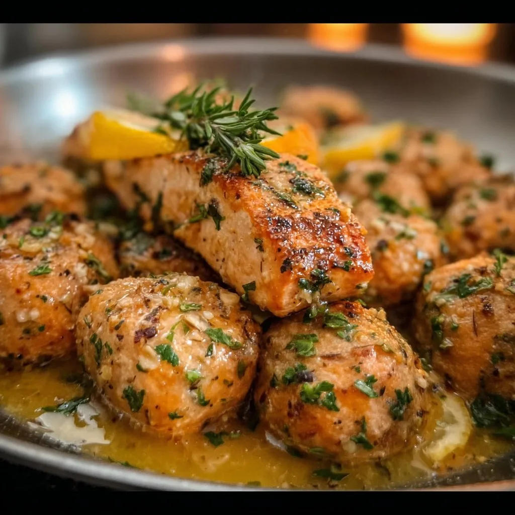 Garlic Butter Lemon Salmon
