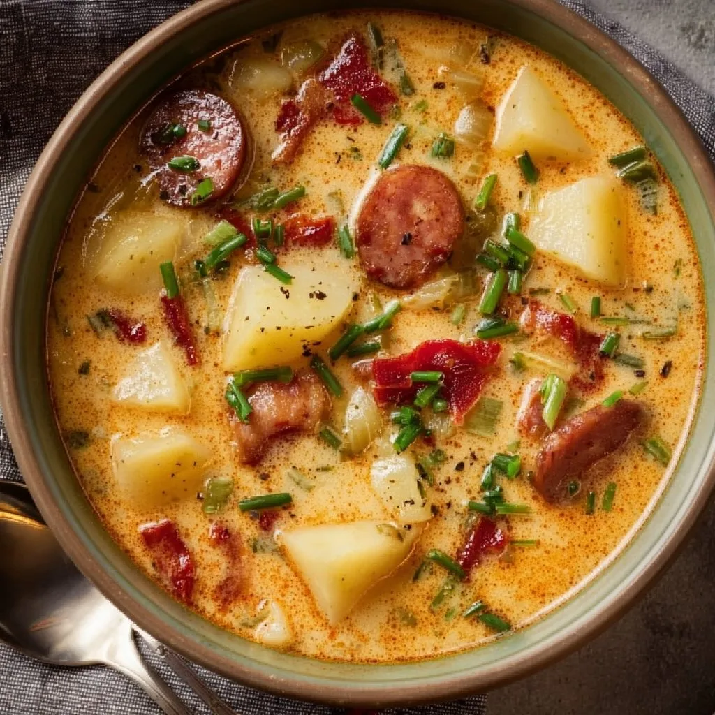 Cajun Potato Soup Recipe