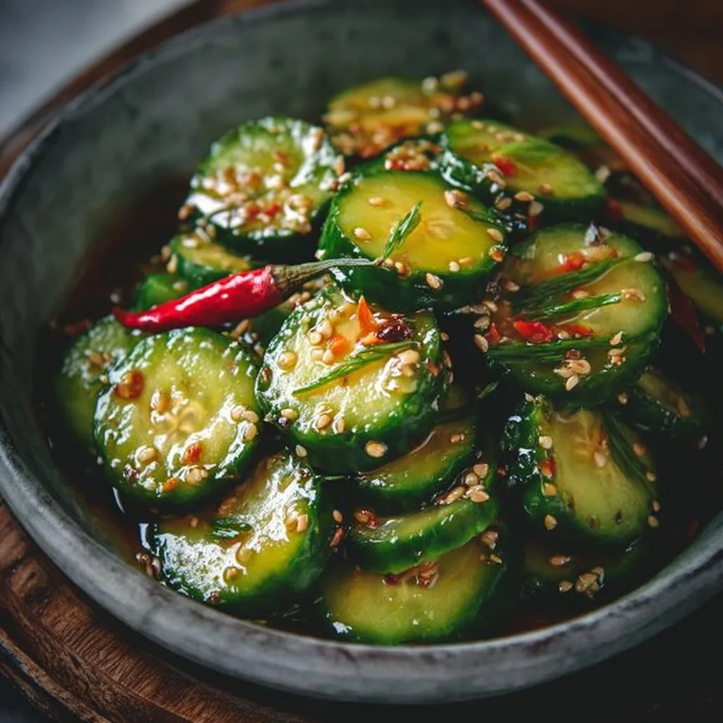 Easy Asian Cucumber Salad