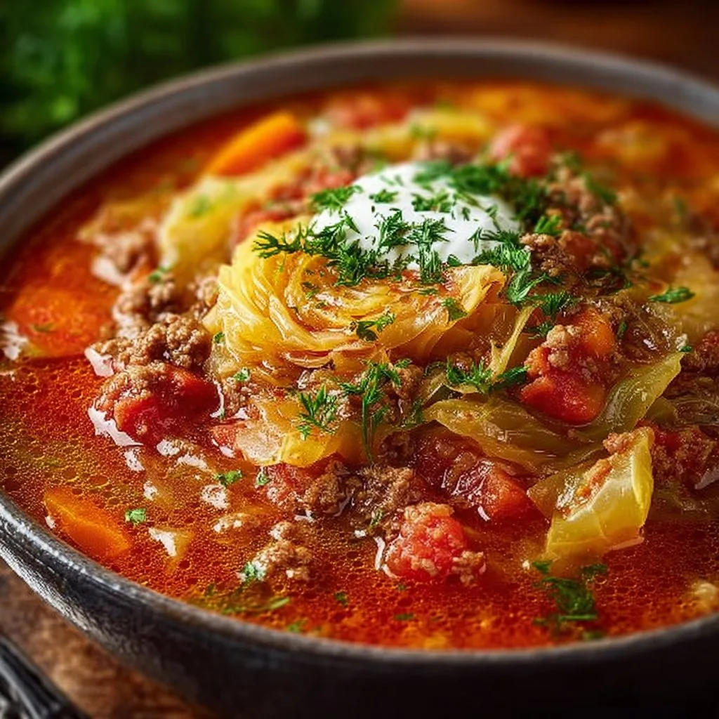 Cabbage Roll Soup