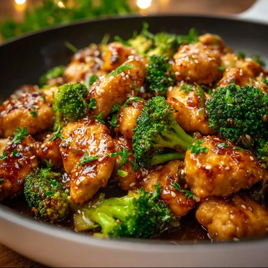 Honey Garlic Chicken and Broccoli 4 Honey Garlic Chicken with Broccoli Recipe