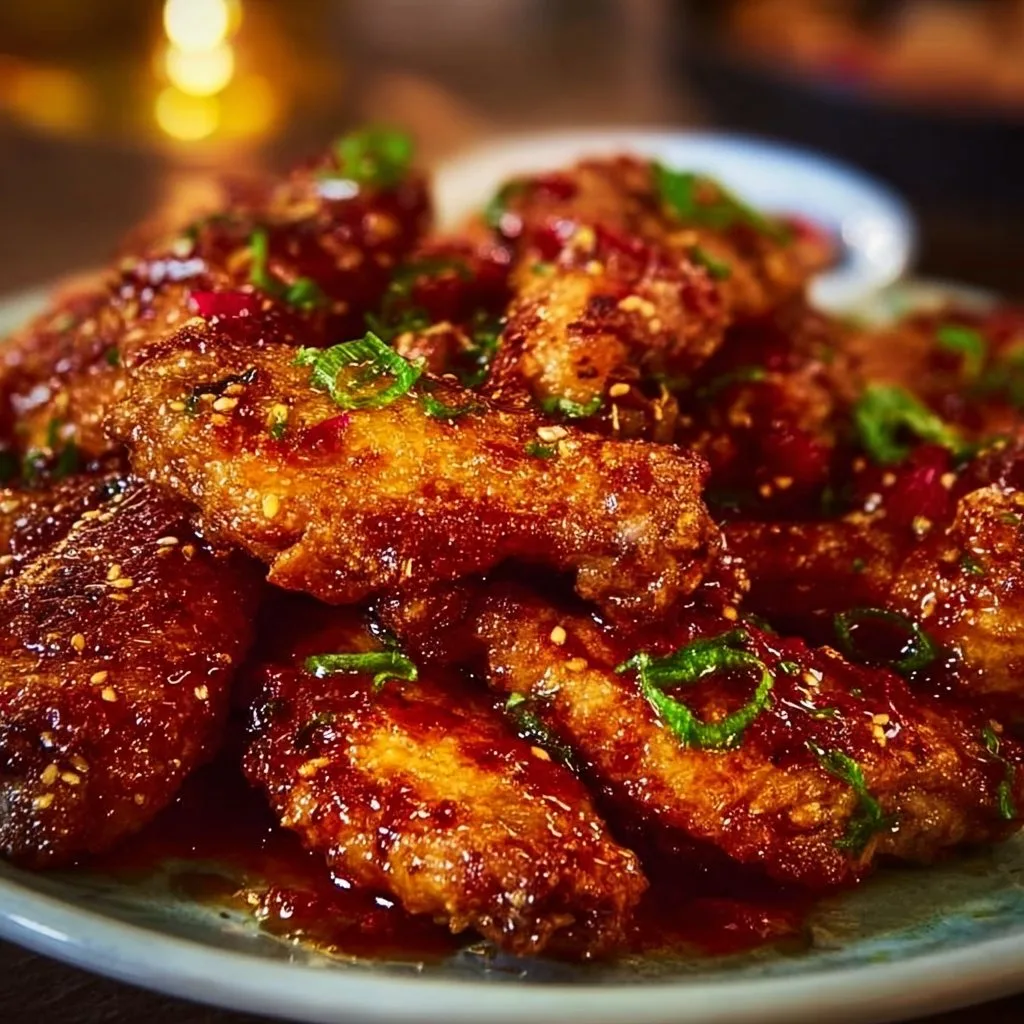 Sweet and Spicy Chicken Wings 4 Sweet and Spicy Chicken Wings
