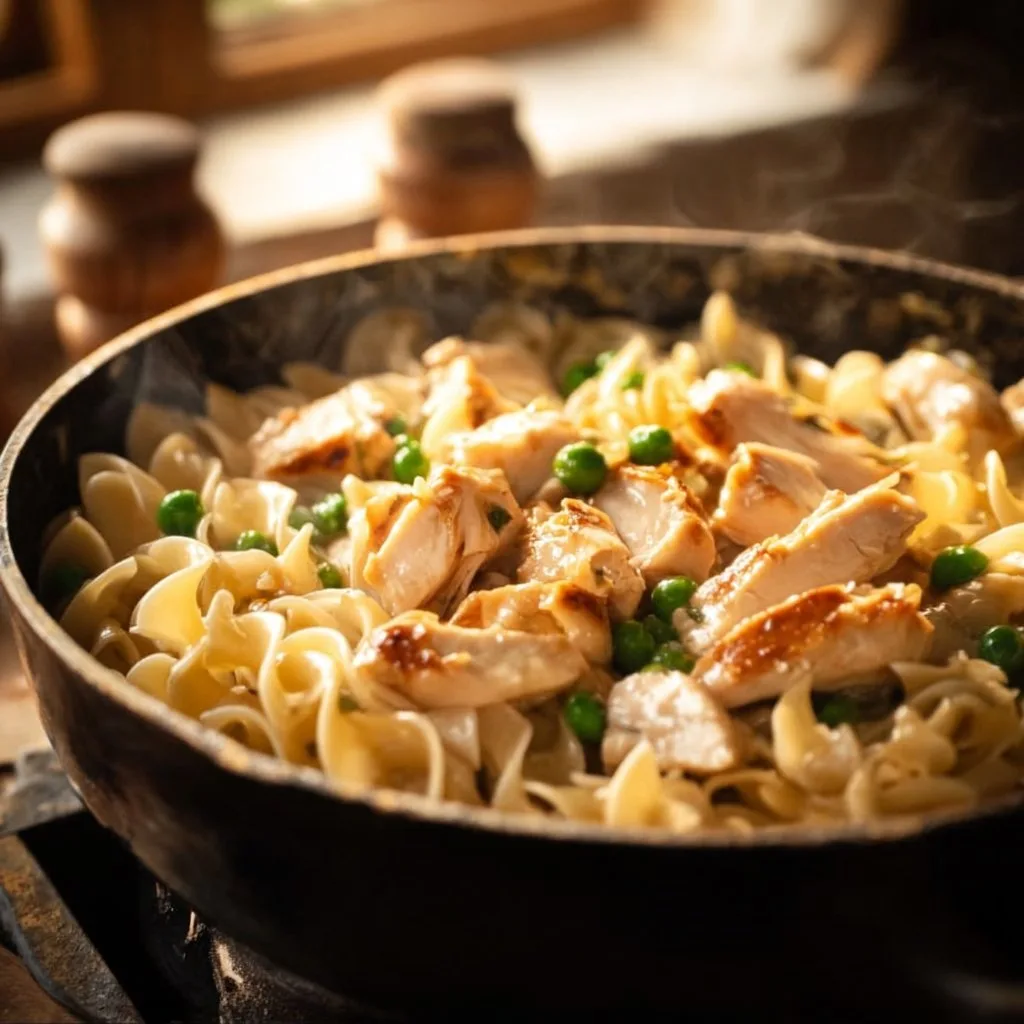 Delicious Chicken and Noodles