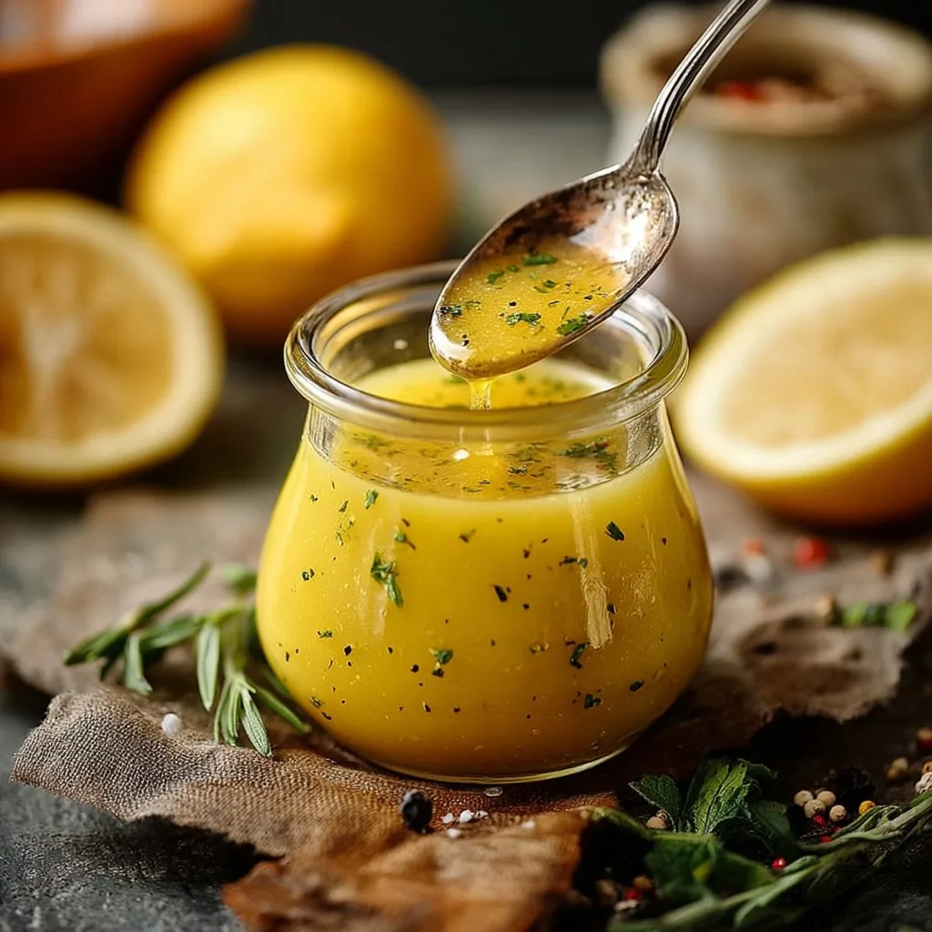 Bright Lemon Vinaigrette 2 Bright Lemon Vinaigrette