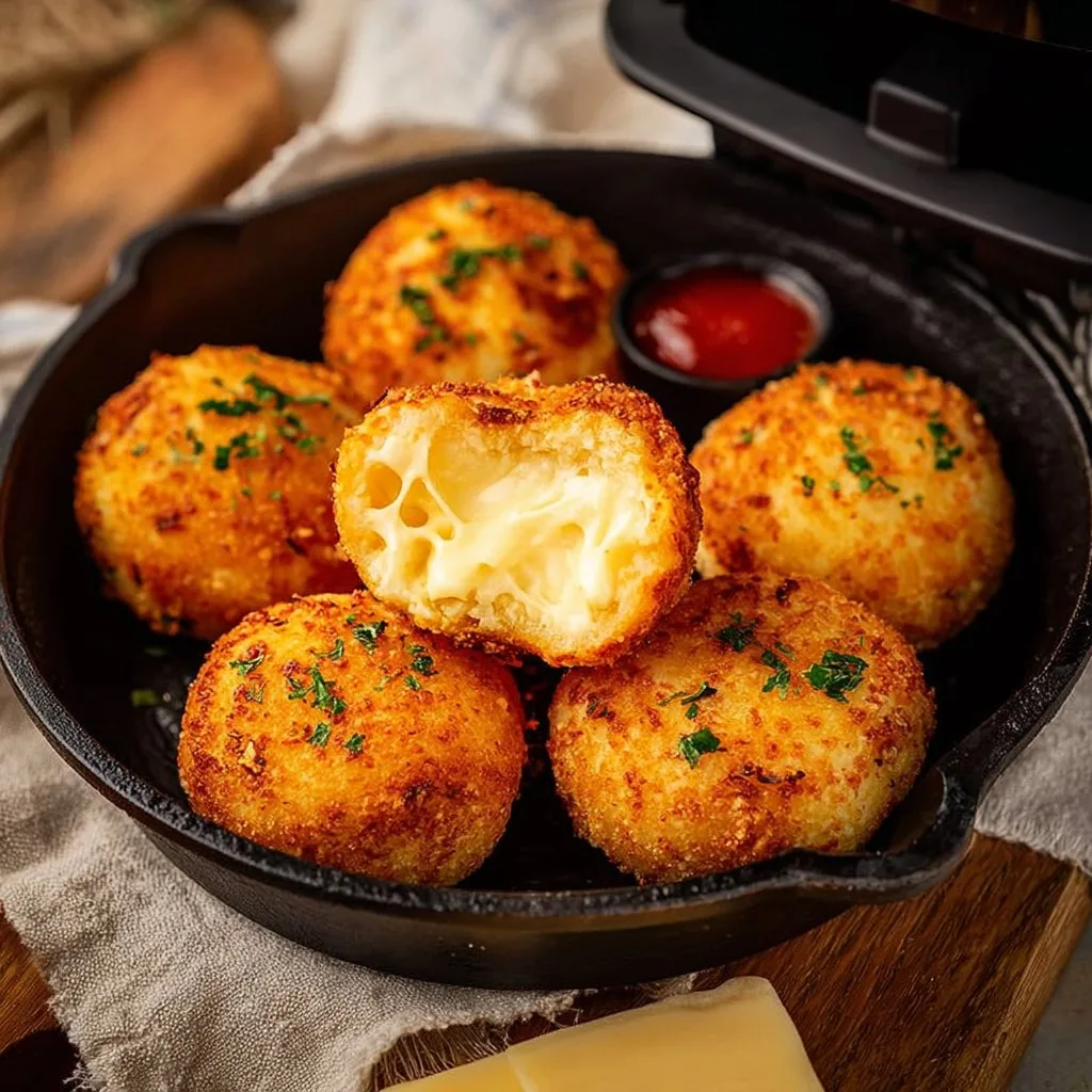 Air Fried Babybel Cheese