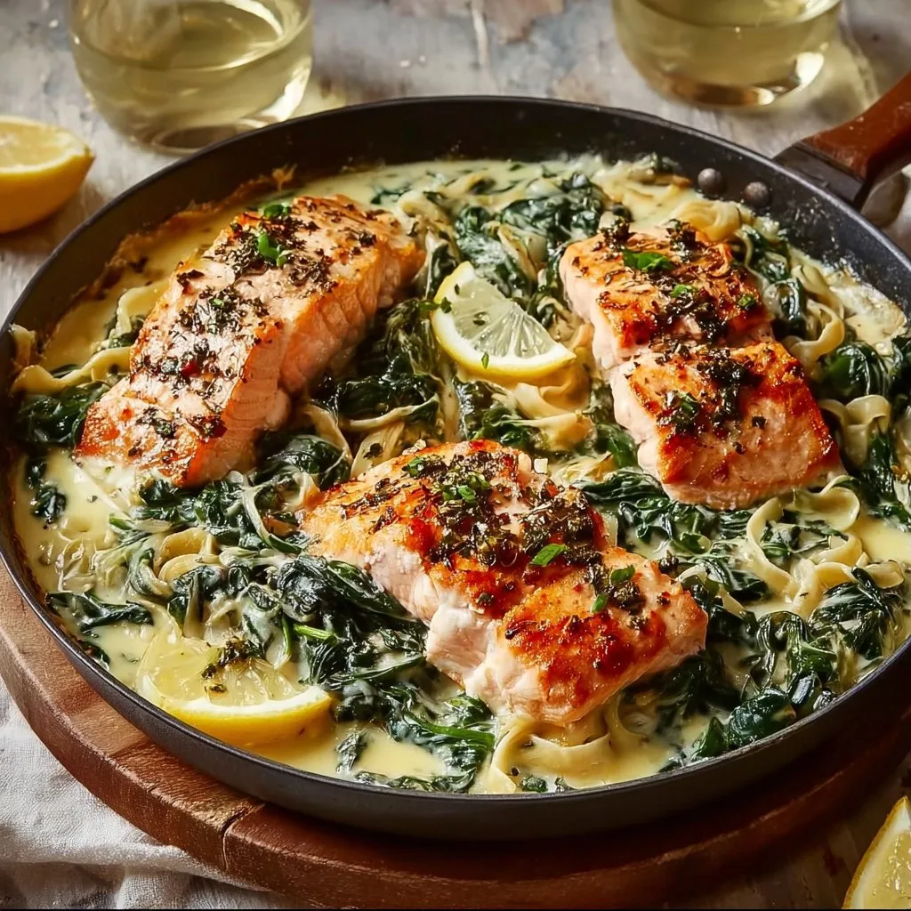 Salmon Florentine