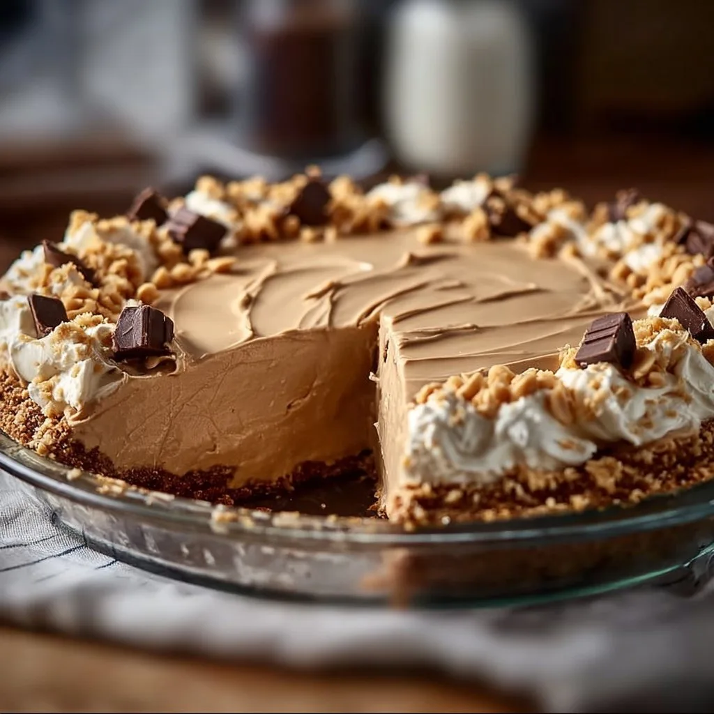 No-Bake Peanut Butter Pie