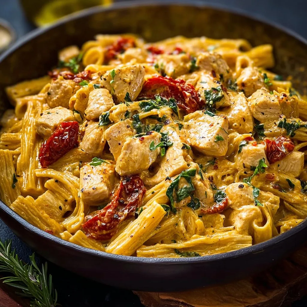 Tuscan Chicken Pasta