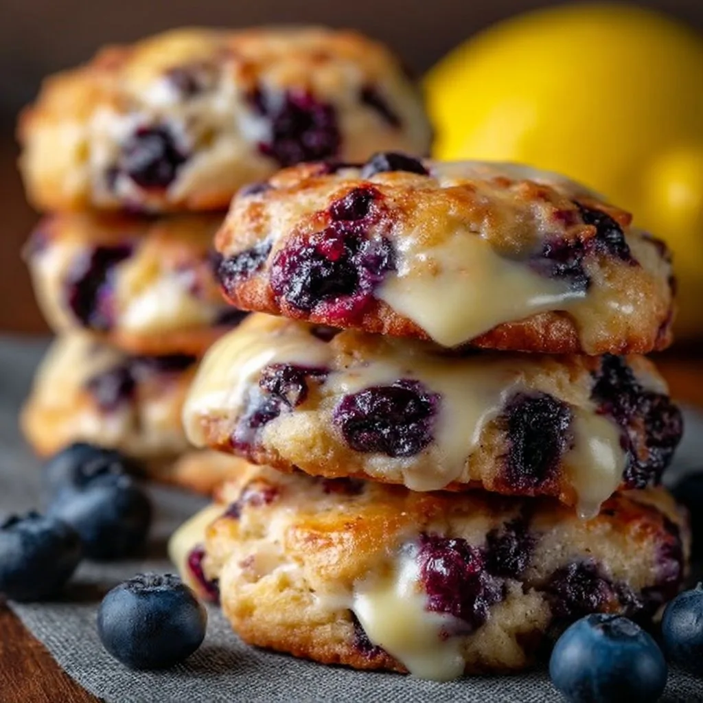 Blueberry Lemon Heaven Cookies