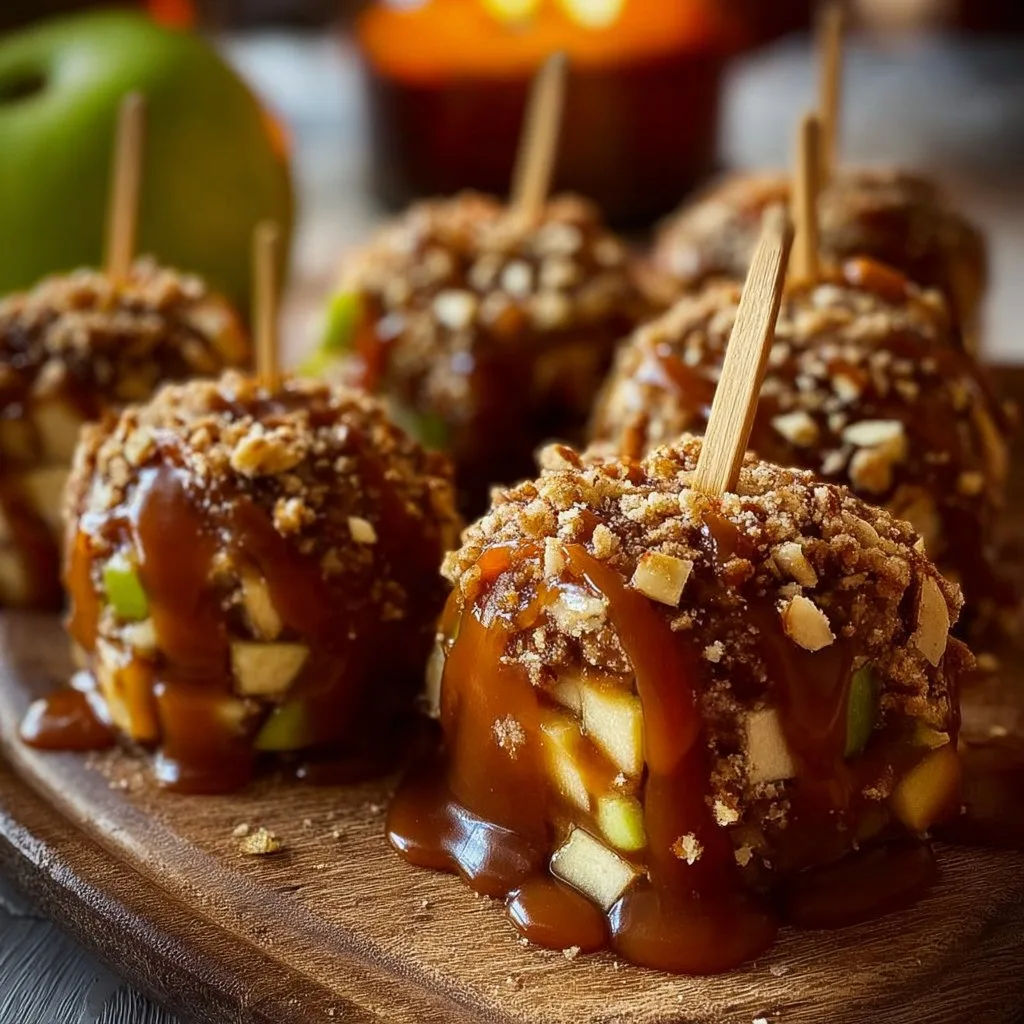 Caramel Apple Bites