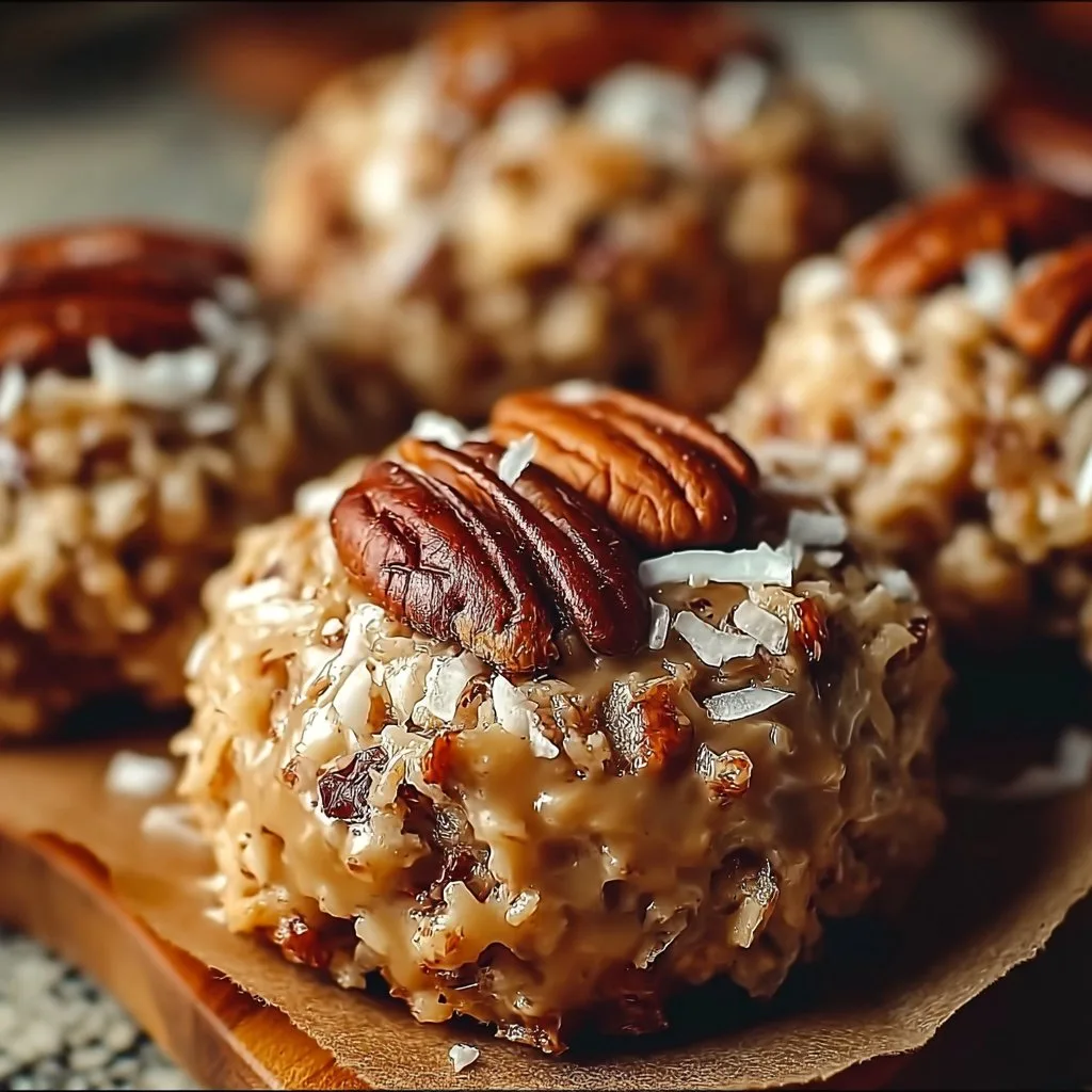 Pecan Coconut Praline Cookies