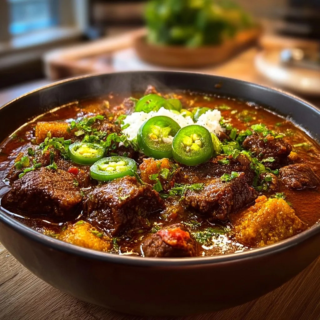 Crockpot Jalapeño Popper Beef Stew 3 Crockpot Jalapeño Popper Beef Stew