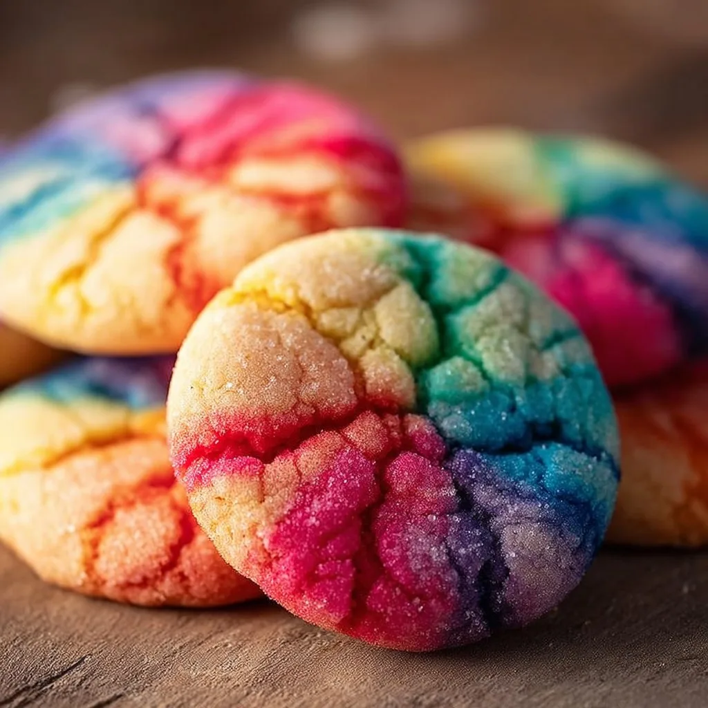 Tie Dye Cookies