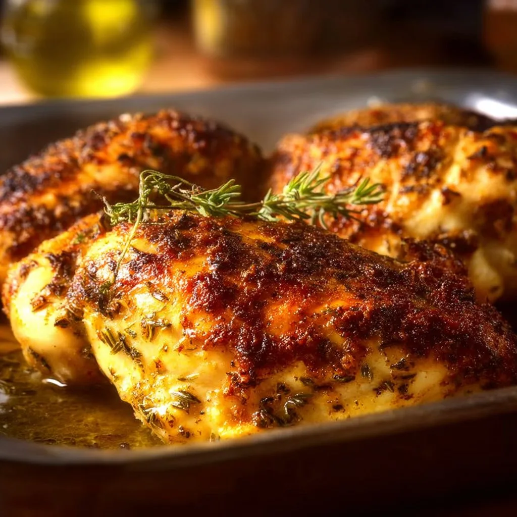 Juicy Easy Baked Chicken