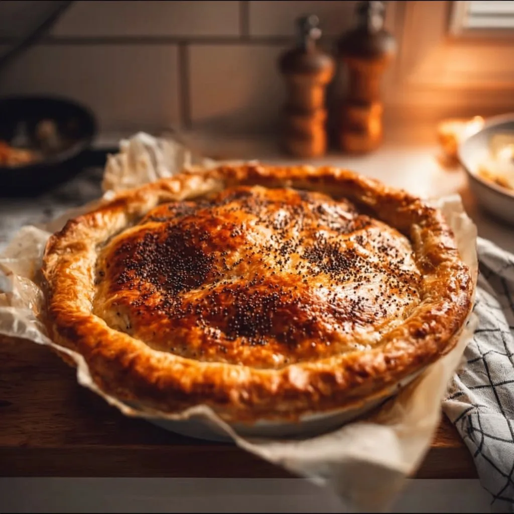 Steak and Onion Pie Recipe