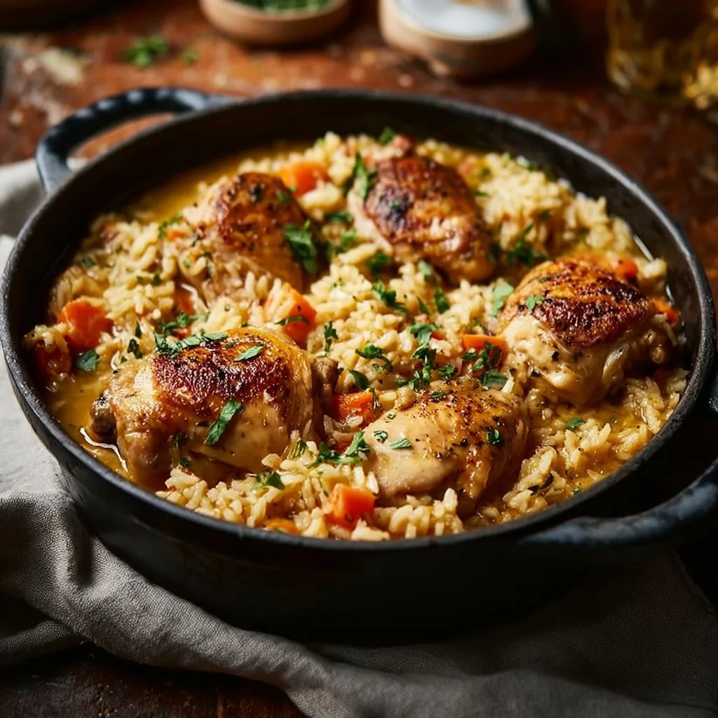 One-Pot Chicken & Rice 4 One-Pot Chicken & Rice