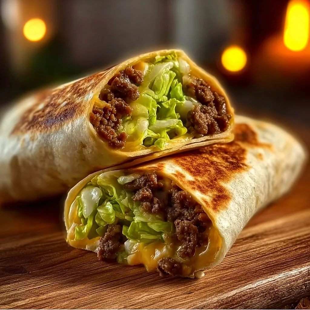Big Mac Wrap 4 Homemade Big Mac Wraps