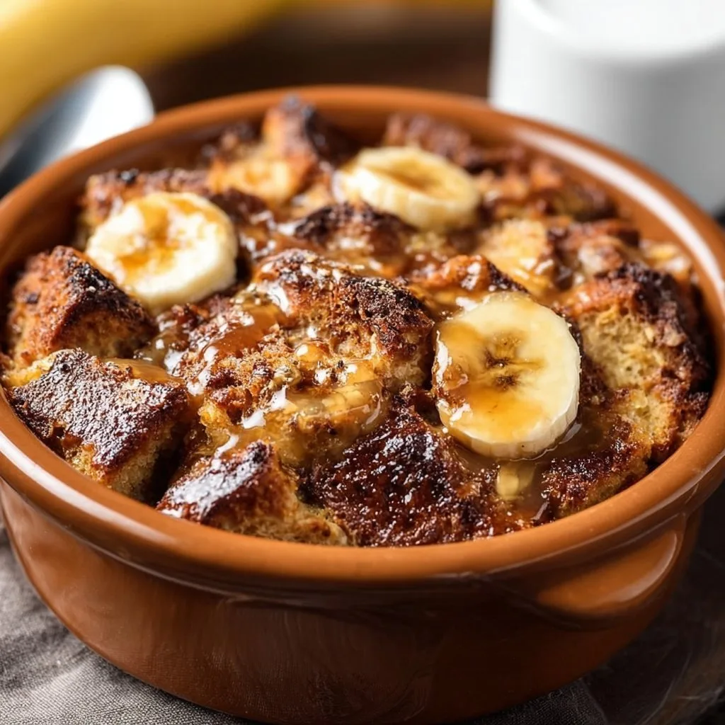 Banana Bread Pudding