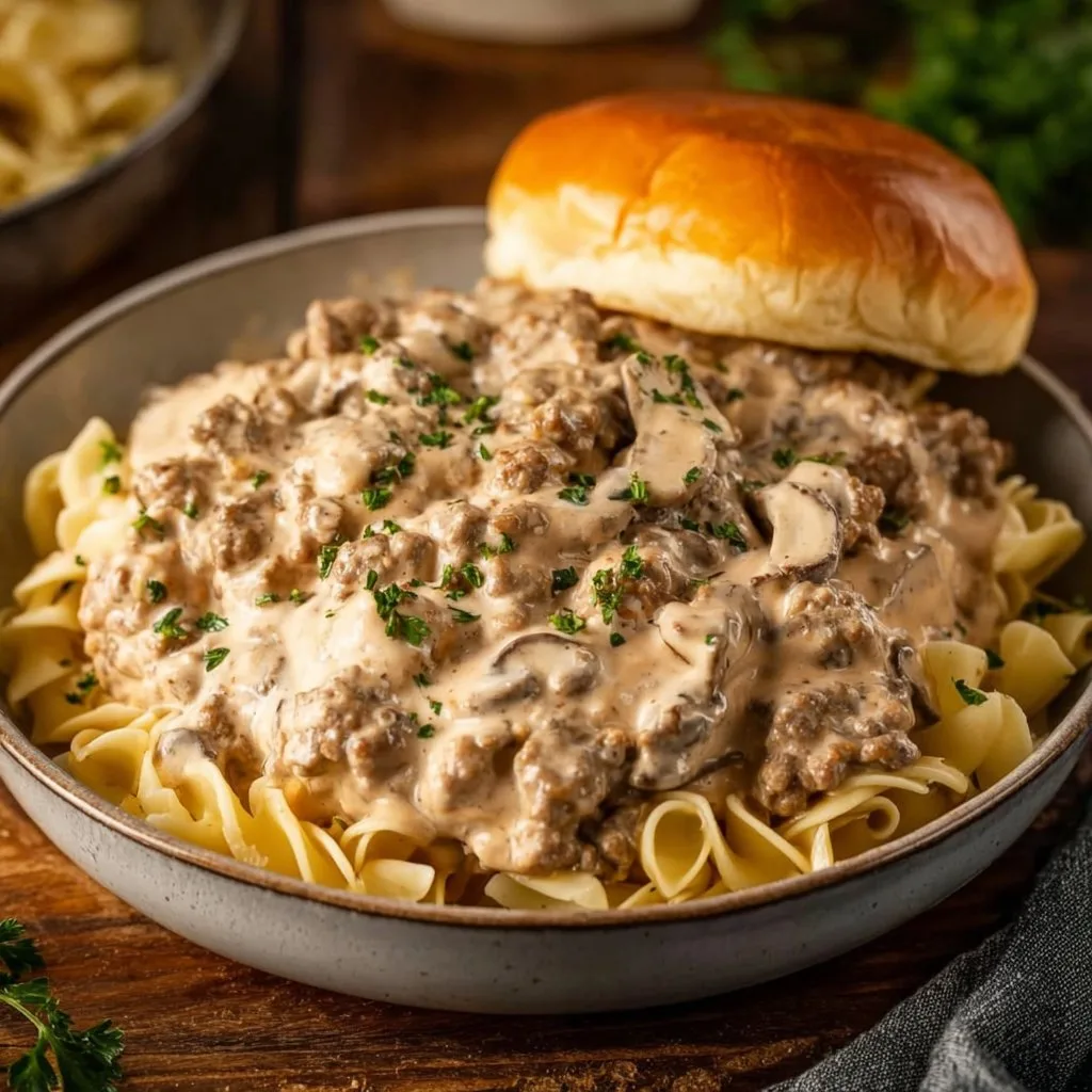 Hamburger Stroganoff