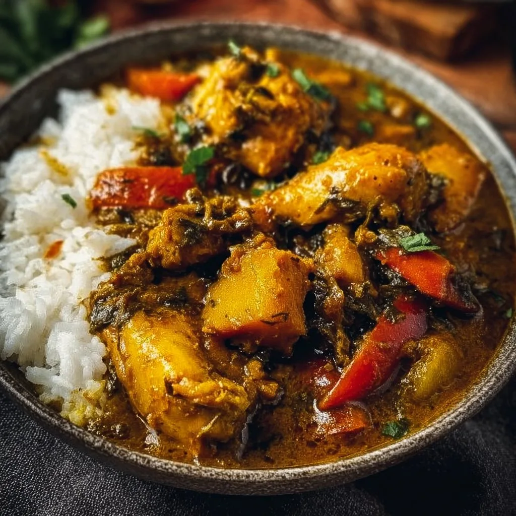 Authentic Jamaican Curry Chicken