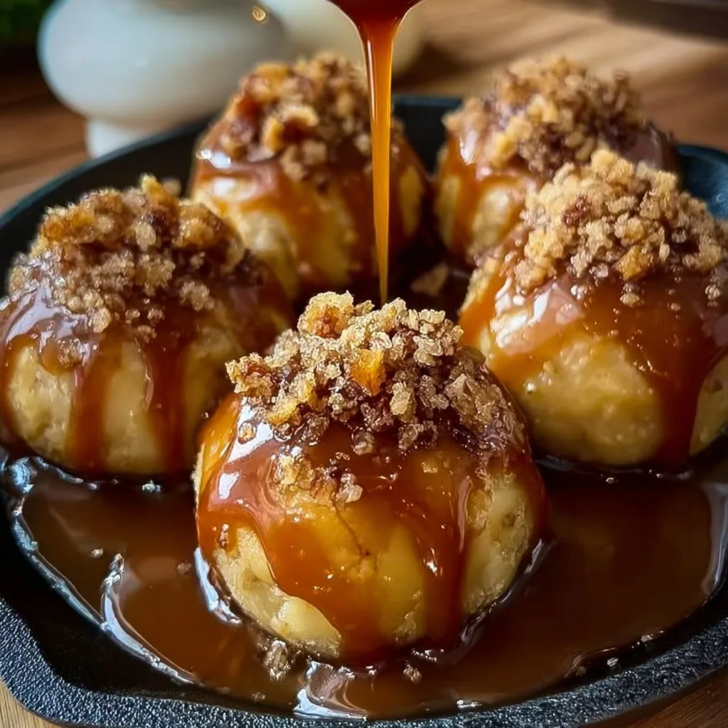 Discover the Irresistible Apple Caramel Bombs Recipe Today!