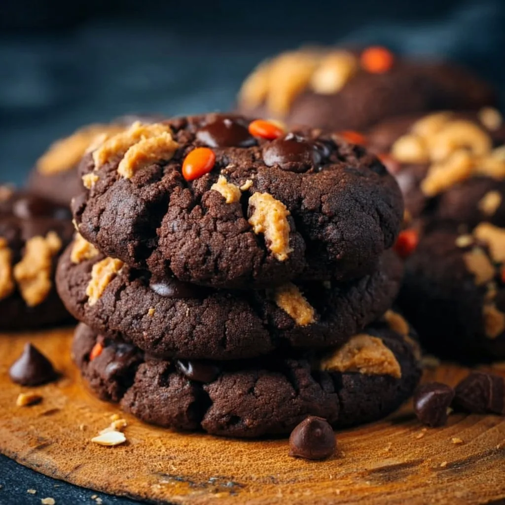 Chocolate Peanut Butter Cookies