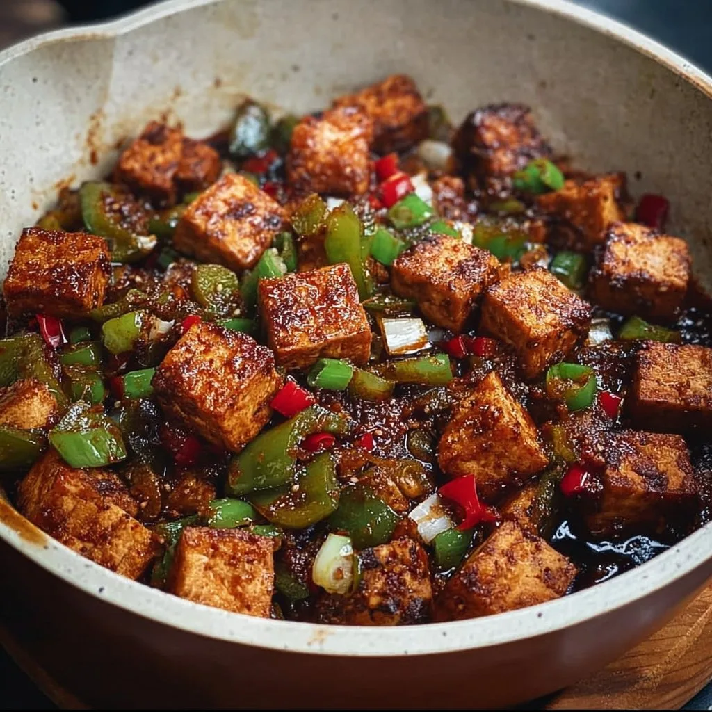 Black Pepper Tofu