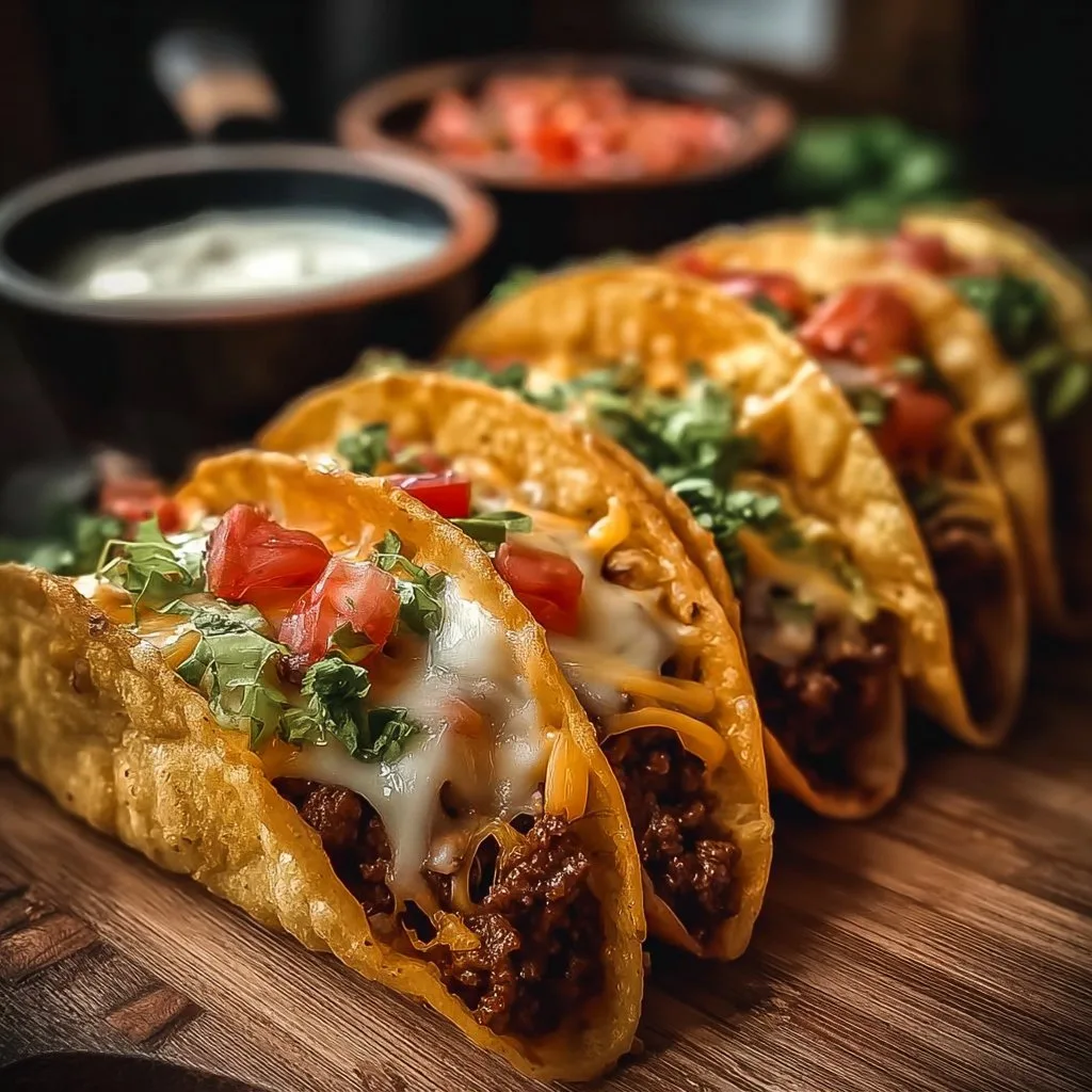Easy Loaded Cheesy Pocket Tacos
