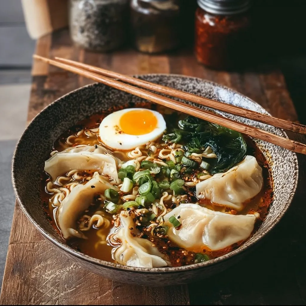 Dumpling Ramen Bowl