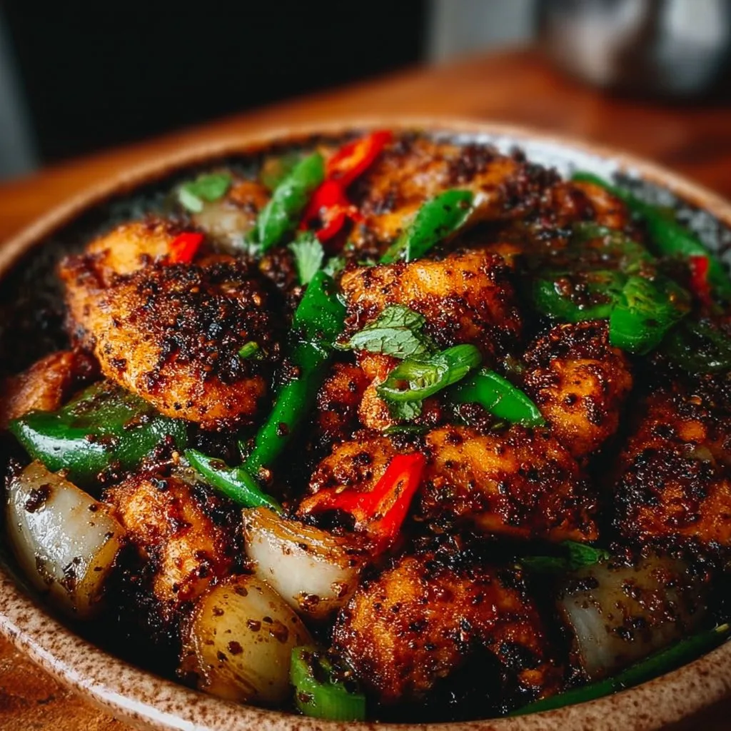 Black Pepper Chicken