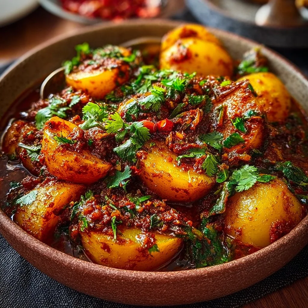 Double Onion Potato Curry