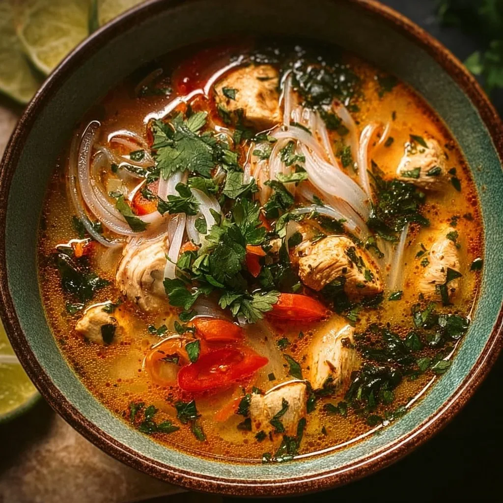 Simple Thai Chicken Soup