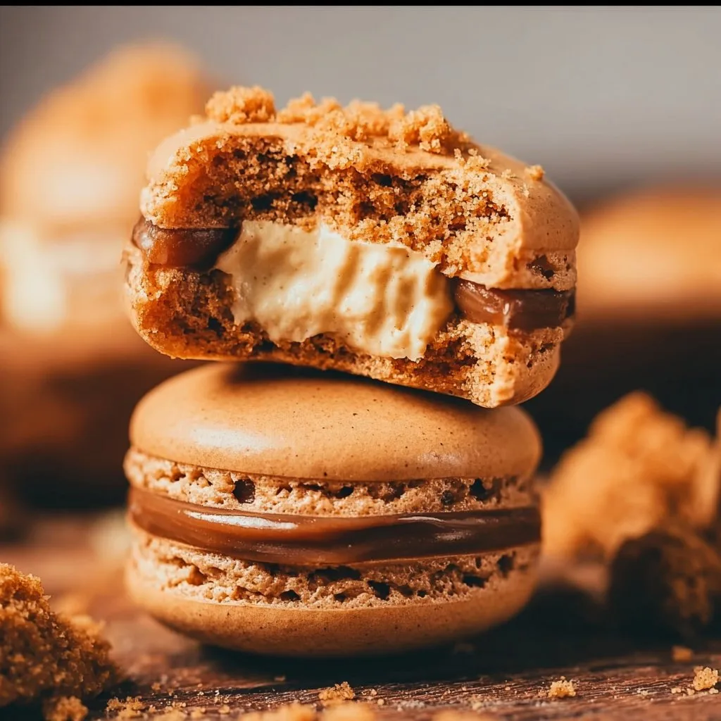 Biscoff Macarons